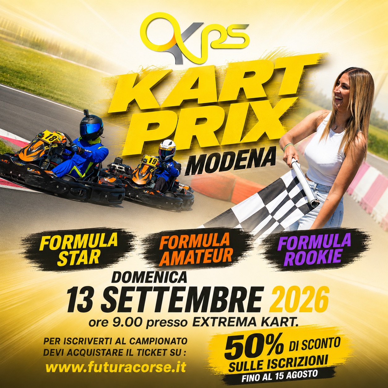 OPEN KARTING RENTAL SERIES 26/27 | KART PRIX MODENA