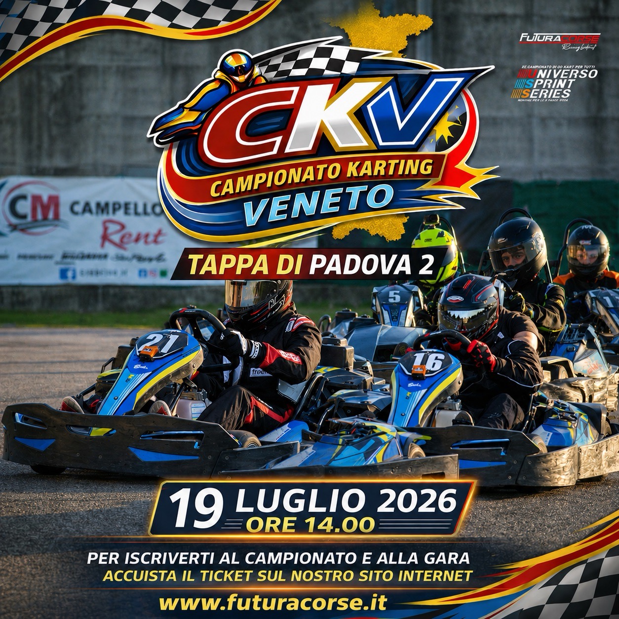 CAMPIONATO KARTING VENETO TAPPA DI PADOVA 2