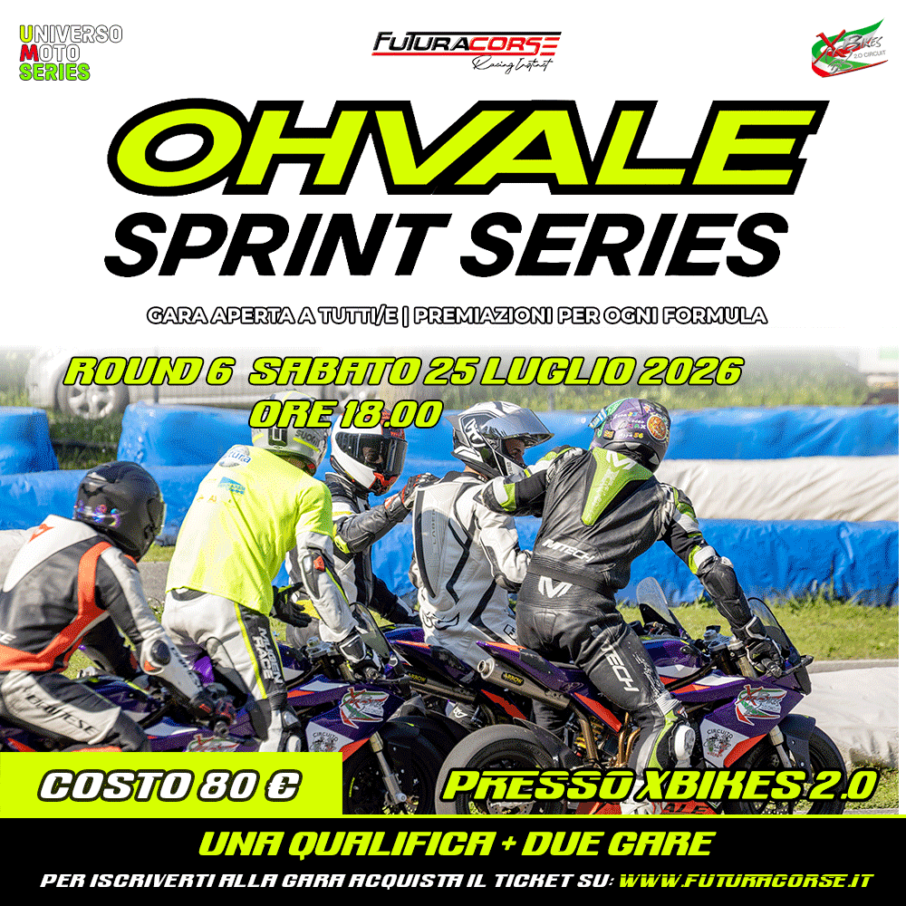 OHVALE SPRINT SERIES ROUND 6