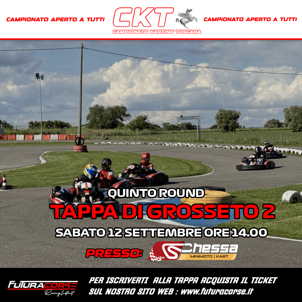 CAMPIONATO KARTING TOSCANA 2026 | TAPPA DI GROSSETO 2