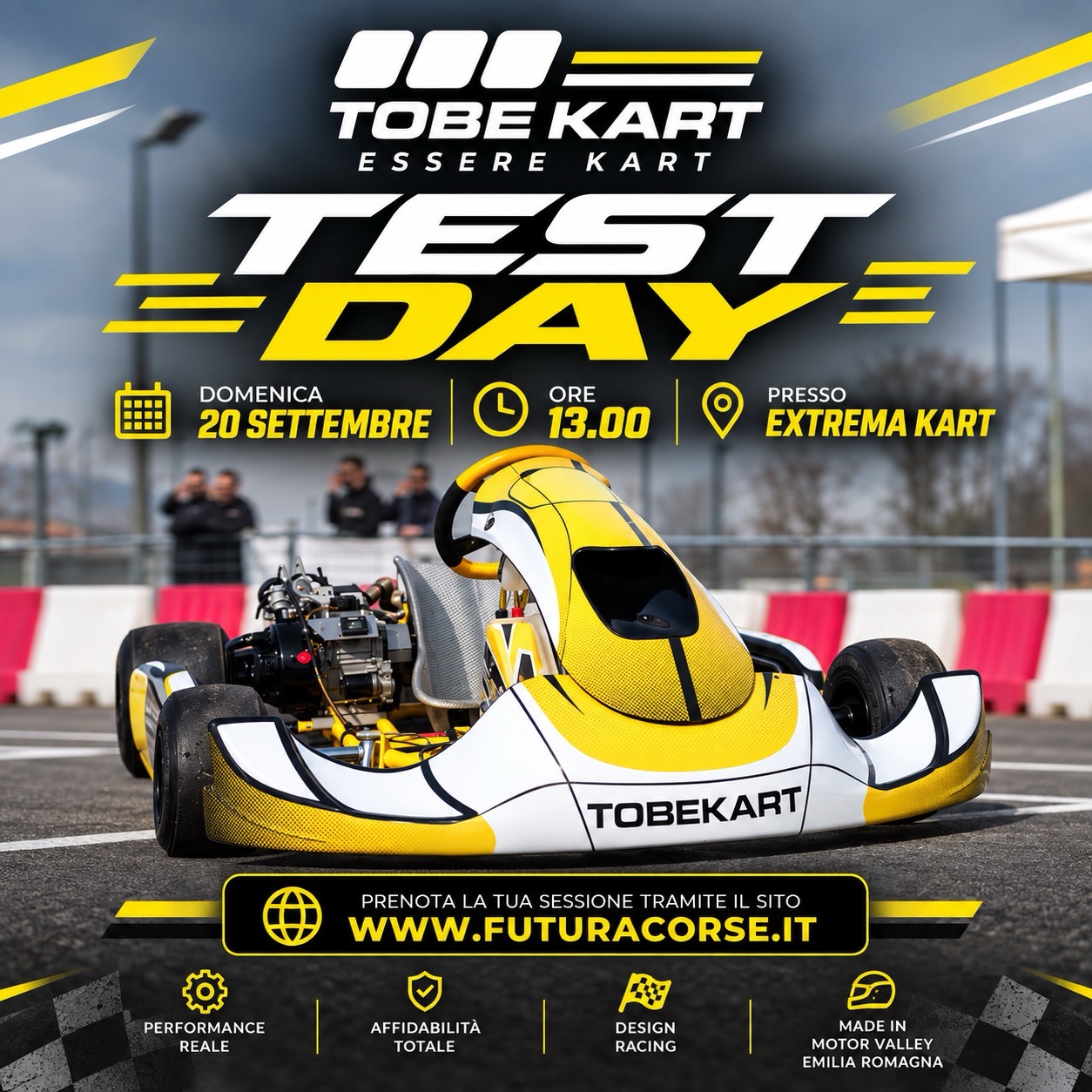 TOBEKART TEST DAY EXTREMA KART