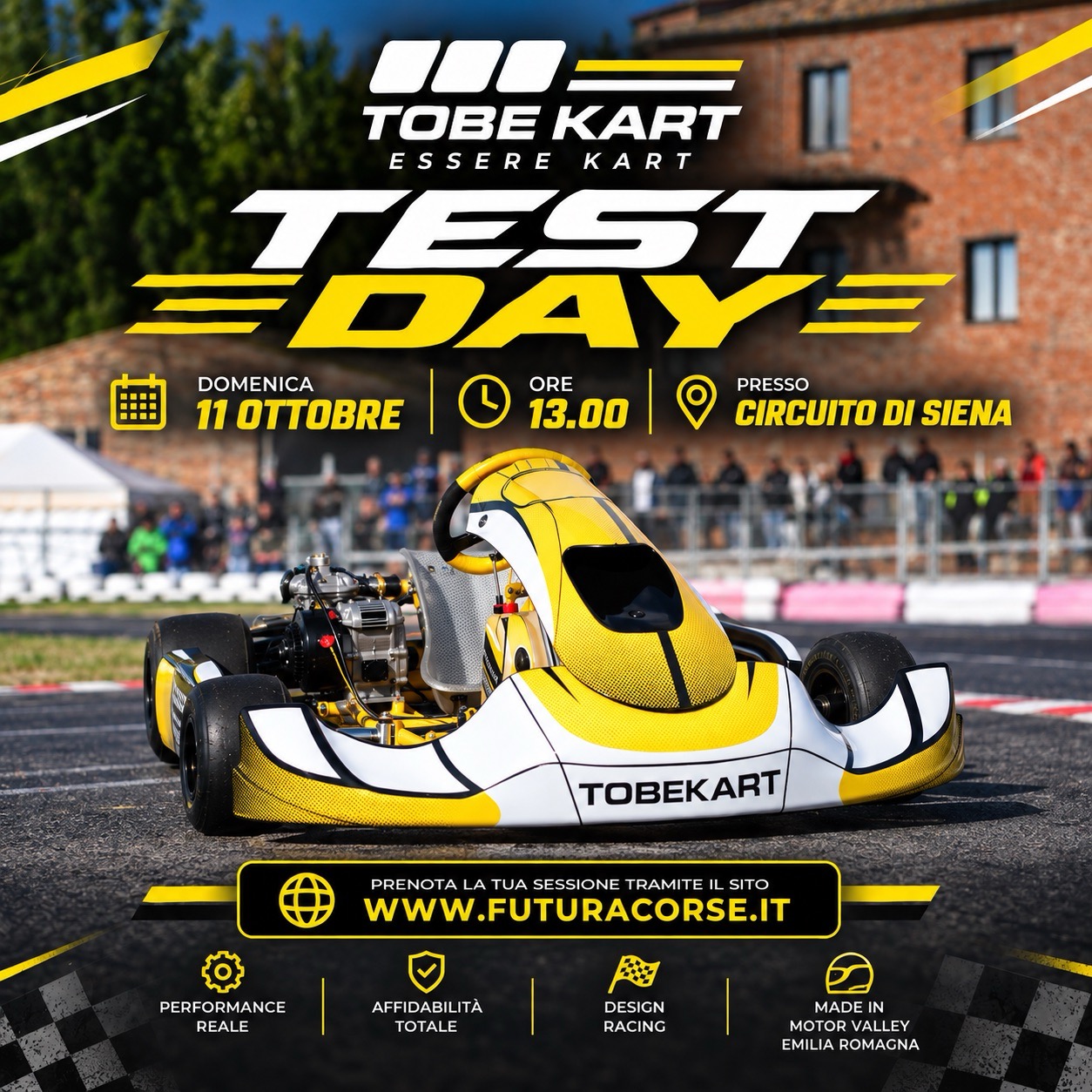 TOBE KART TEST DAY SIENA