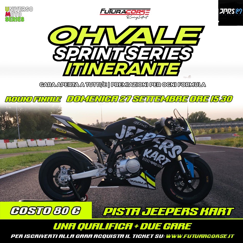 OHVALE SPRINT SERIES ITINERANTE | TAPPA DI JEEPER'S