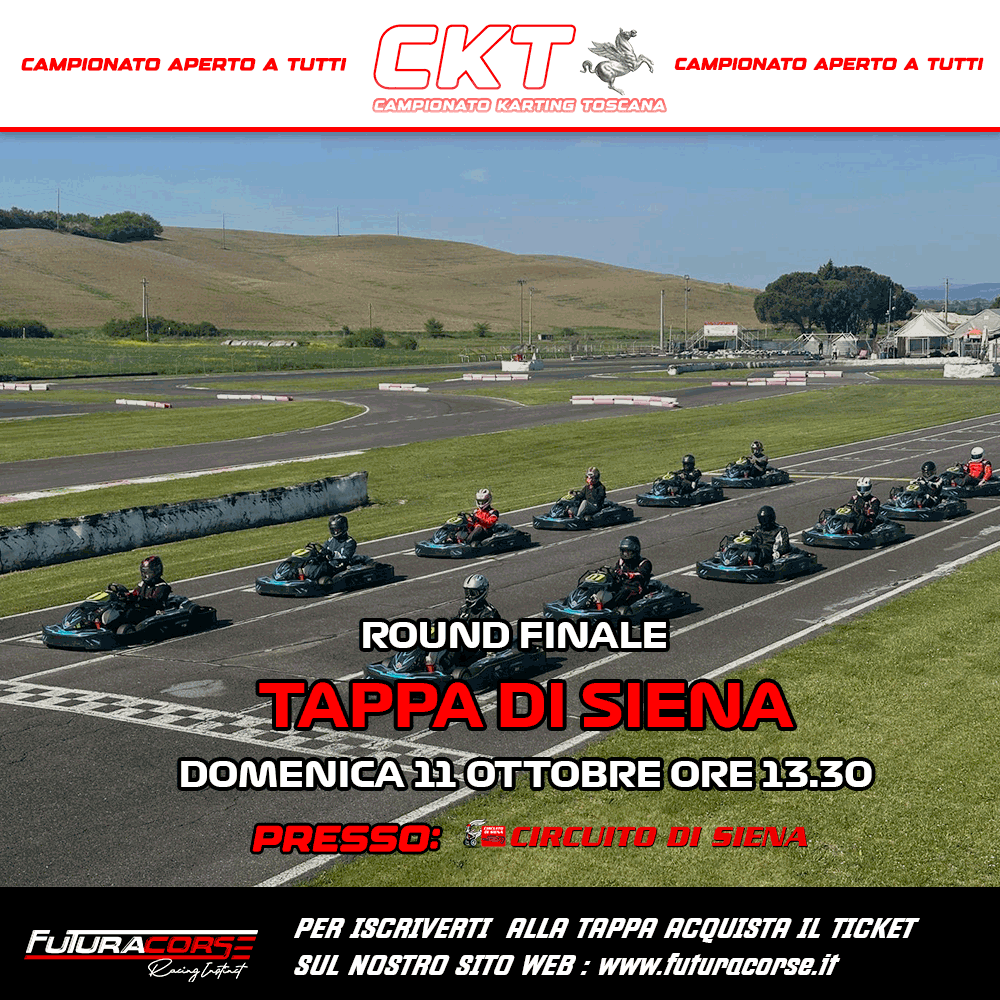 CAMPIONATO KARTING TOSCANA 2026 | TAPPA SIENA FINALE