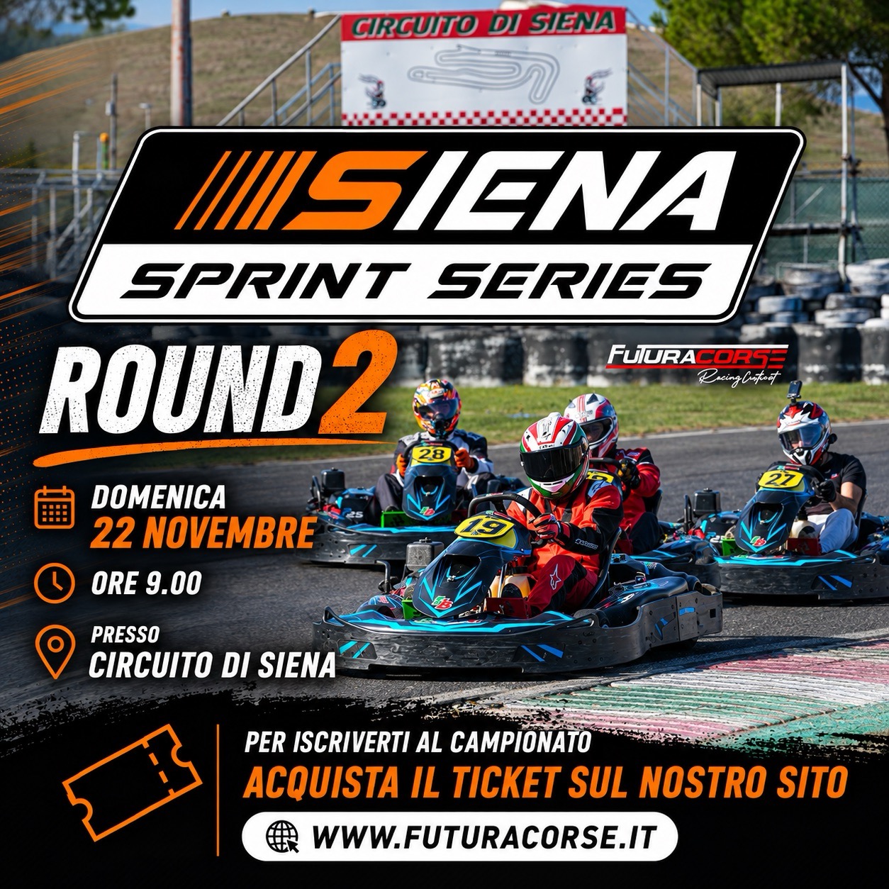 SIENA SPRINT SERIES 26/27 | ROUND 2